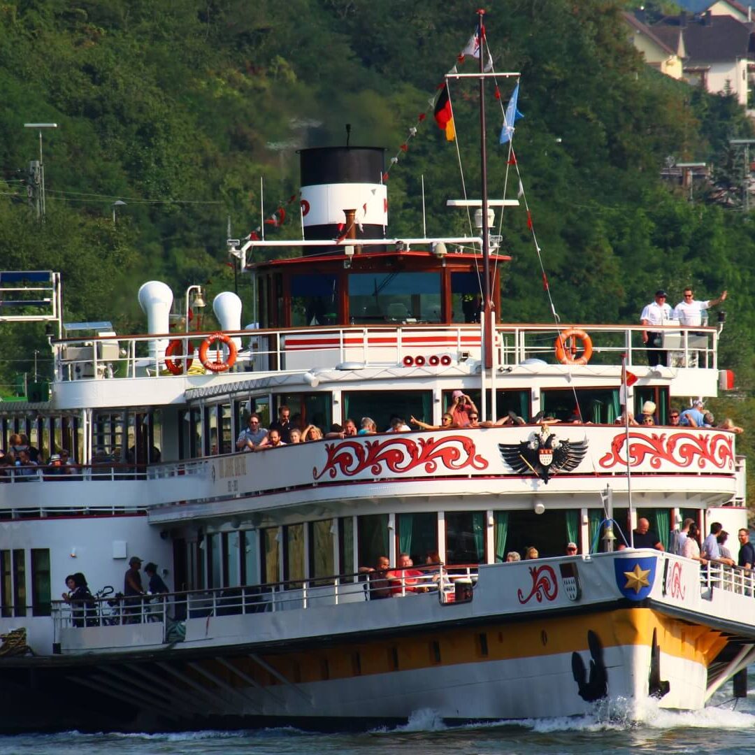 KD-Goethe schiff schaufelraddampfer rheinfahrt ausflug
